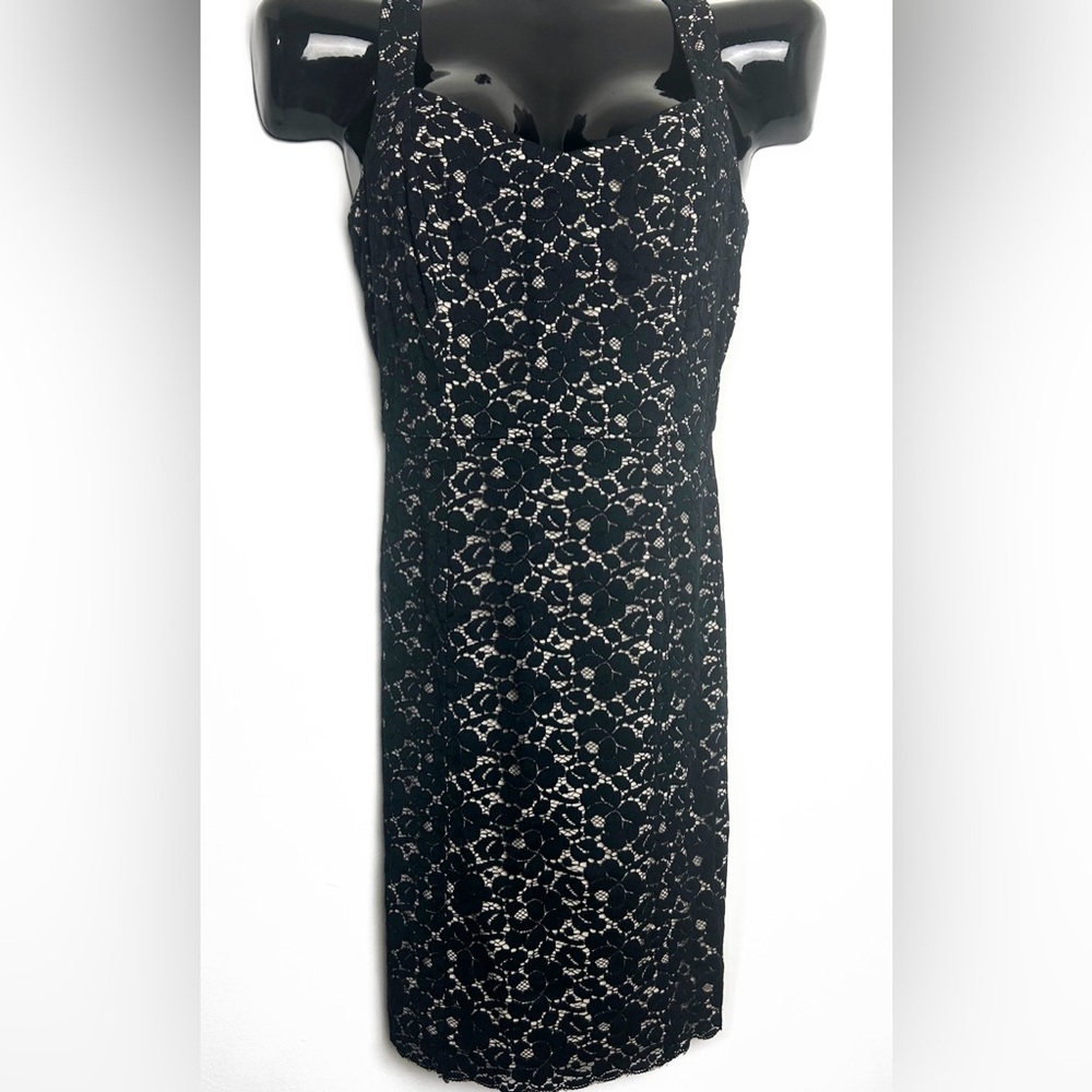 *NWOT INC International Concepts Black Lace Garment